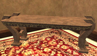 Banc en sapin emboss&eacute; Tier 3 Chaise  bois de sapin 100SP 22