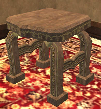 Tabouret &eacute;l&eacute;gant en os Tier 2 Chaise  bois d'os 60SP 16