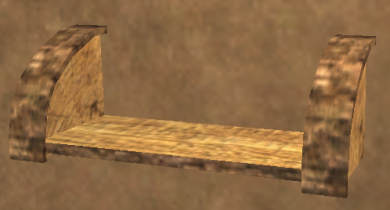 Etag&egrave;re en os Tier 2 Rangement  bois d'os 60SP 16