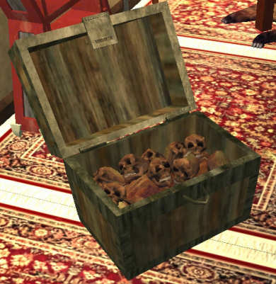 Boite de troph&eacute;e en sapin Tier 3 Coffre  bois de sapin 100SP 27