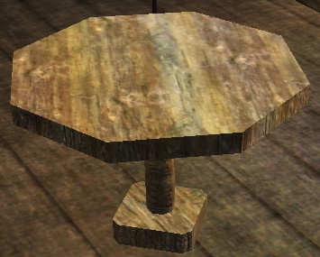 Table &agrave; caf&eacute; de Port-Franc Tier 3 Table   30SP 24