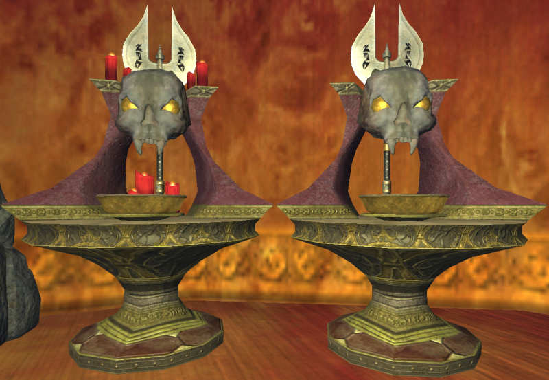 Autel de Rallos Zek Tier 7 Autel  bois d'&eacute;b&egrave;ne 0SP 65