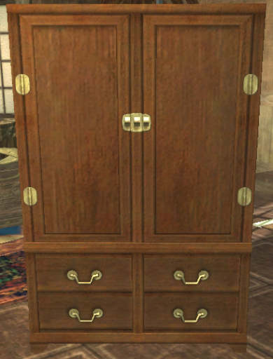 a finished Wantia armoire Qu�te Rangement Shin  0SP 0