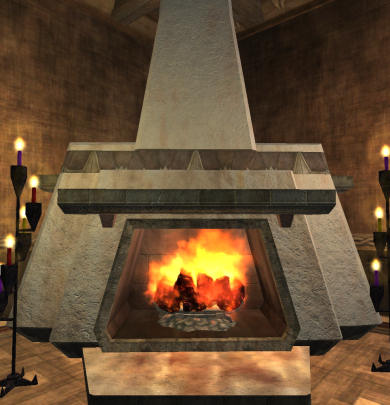 Ornate sandstone hearth Event Frostfell Frostfell  25SP 0