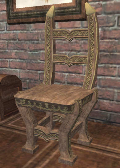 Chaise &eacute;labor&eacute;e en &eacute;glantier Tier 4 Chaise   35SP 33