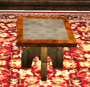 Table d'extr&eacute;mit&eacute; antonicaine orn&eacute;e Tier 3 Table   30SP 22