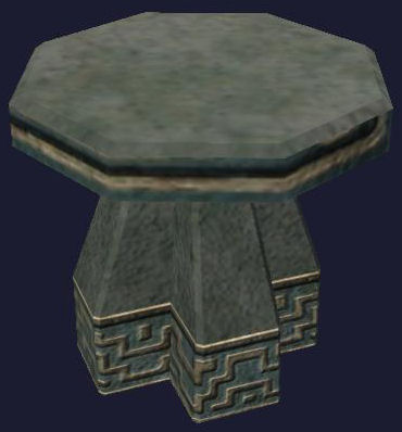 Engraved ferrite table Tier 8 Table   125SP 70