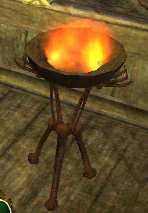 Brasero de squelette en ferrite Tier 8 Luminaire   125SP 71