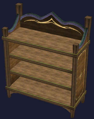 Grande biblioth&egrave;que en s&eacute;quoia Tier 8 Rangement   125SP 72