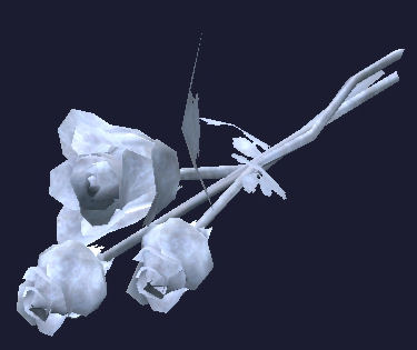 Rose m&eacute;canosynth&eacute;tique argent&eacute;e Event Erollisi Erollisi  15SP 10