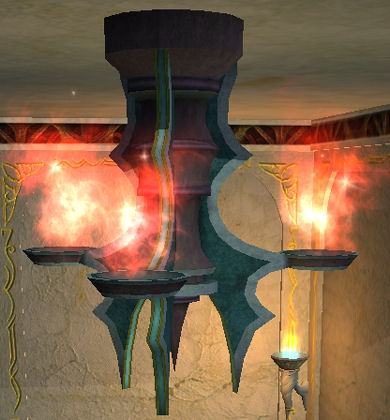 Chandelier &agrave; feu &eacute;sot&eacute;rique Tier 8 Luminaire  &eacute;meraude de feu 1100SP 77