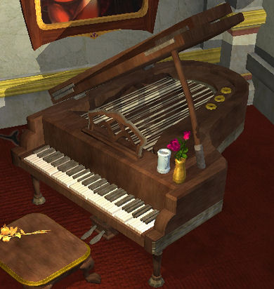 Un piano r&eacute;par&eacute; Collection Musique   0SP 0