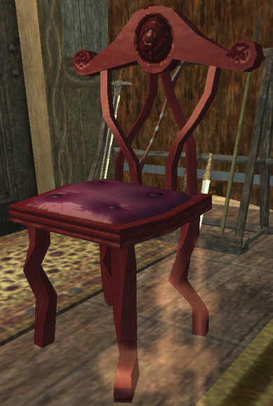 Chaise en c&egrave;dre excentrique Tier 5 Chaise  bois de c&egrave;dre 500SP 42